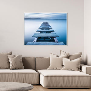 Brygga vid Näsets badplats – Göteborg | Canvas