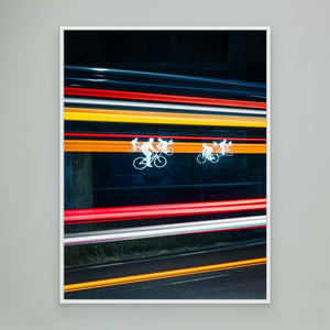 Ljusspår och Cykelpuls - CANVAS
