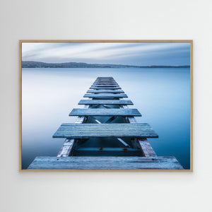 Brygga vid Näsets badplats – Göteborg | Canvas
