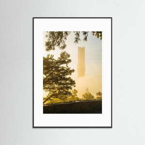 Karlatornet i dimma – Ramberget, Göteborg | Fine Art Print