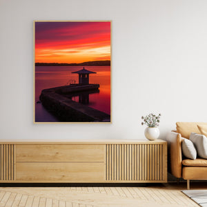 Glöd över Brottkärr - CANVAS
