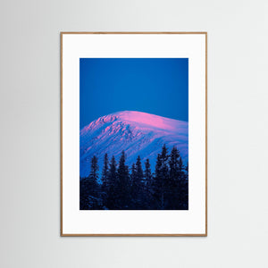 Salsfjellet i morgonljus – Grövelsjöfjällen vinter | Fine Art Print