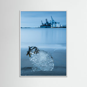 Isformation vid Nya Varvet – Göteborgs hamninlopp | Fine Art Print