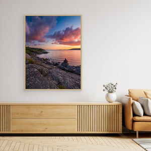 Solnedgång vid Kippholmen - CANVAS