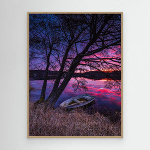 Soluppgång över Stensjön – Mölndal | Canvas