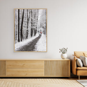 Vandring i vitt - CANVAS