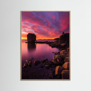 Solnedgång vid Brottkärr – Skärgård utanför Göteborg | Fine Art Print