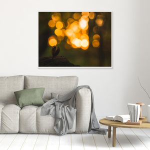 Gyllene morgon vid Rådasjön - CANVAS