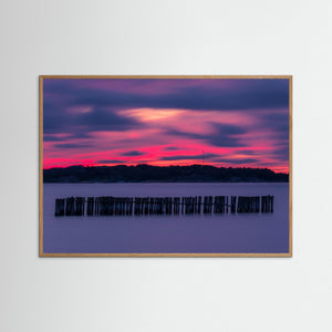 Solnedgång vid Tumlehed – Hisingen, Göteborg | Fine Art Print