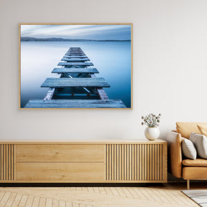 Brygga vid Näsets badplats – Göteborg | Canvas