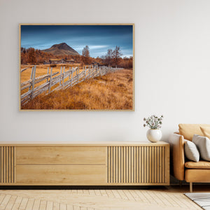 Storkläppvallen och Mittåkläppen i höstfärger – Härjedalen | Canvas