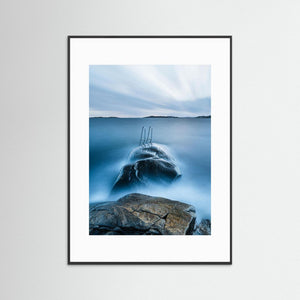 Vägen ner i havet – Smithska udden, Göteborg | Fine Art Print