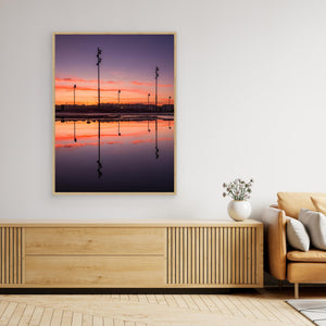 Gryningens spegel – Eriksberg - CANVAS