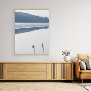 Minimalistiskt landskap vid Västra Ingsjön – Naturfoto | Canvas