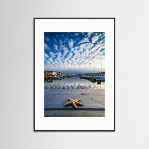 Sjöstjärna vid Fotö hamn – Göteborgs skärgård | Fine Art Print