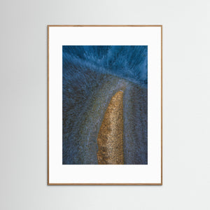 Ismönster på klippa – Smithska udden, Göteborg | Fine Art Print