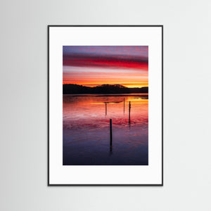 Iseld över Stensjön