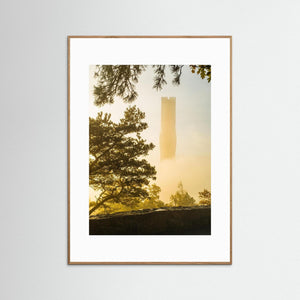 Karlatornet i dimma – Ramberget, Göteborg | Fine Art Print