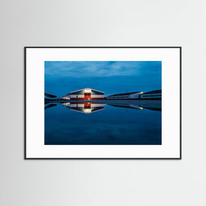 Blå timme vid Lagunen