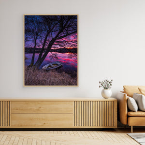 Soluppgång över Stensjön – Mölndal | Canvas