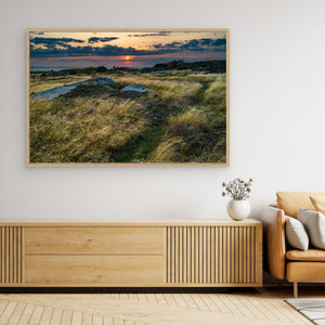 Sensommarkväll vid Gubbanäsan - CANVAS
