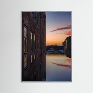 Mölndal – Spegling vid Götafors | Fine Art Print