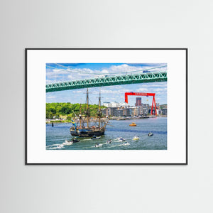 Hemkomst under Älvsborgsbron