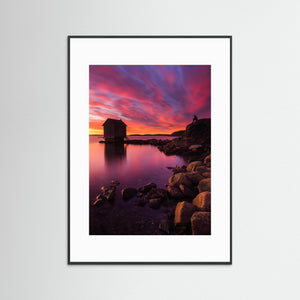 Solnedgång vid Brottkärr – Skärgård utanför Göteborg | Fine Art Print