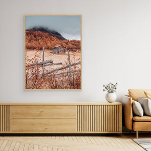 Höst vid Mittåkläppen – Slogbod i Storkläppvallen, Härjedalen | Canvas