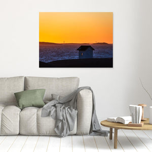Stångehuvud, Lysekil – Fyrhuset i solnedgång | Canvas