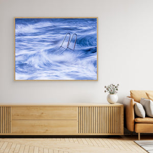 Vintervågor vid Amundön - CANVAS
