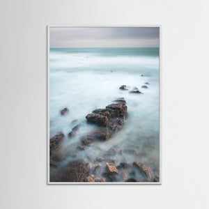 Cascais Portugal kust – lång exponering och stilla hav | Fine Art Print