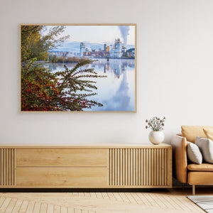 Kontrast vid Göta älv – Bohus | Canvas