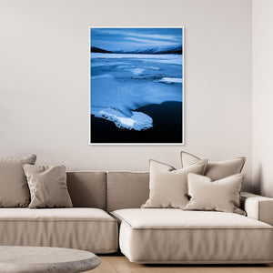 Isformationer på Grövelsjön – Vinter i norra Dalarna | Canvas