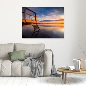 Sommarkväll vid Lilleby - CANVAS