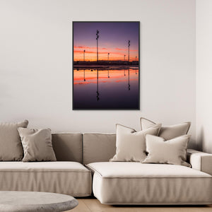 Gryningens spegel – Eriksberg - CANVAS