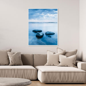 Klippor i havet vid Lilleby – Hisingen | Canvas