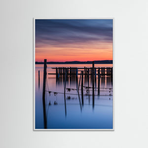 Solnedgång vid Tumlehed – Hisingen, Göteborg | Fine Art Print