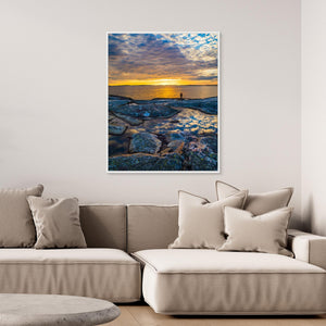 Vid klippans kant - CANVAS