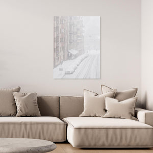 Snöstorm över Prinsgatan - CANVAS