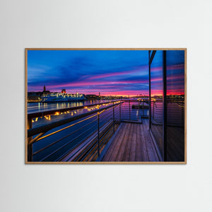 Göteborg – Årets sista ljus över älven | Fine Art Print