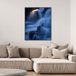 Solglimt över Kvarnströmmen - CANVAS