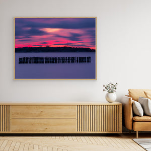 Solnedgång vid Tumlehed – Hisingen, Göteborg | Canvas