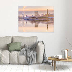 Fiskhamnen och Sjömanshustrun vid Göta älv – Göteborg | Canvas