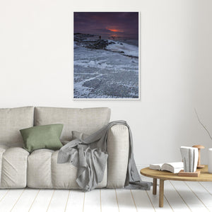 Vinterljus över Hönö - CANVAS