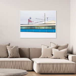 Göteborg – Rörelse i vinterljus vid Frihamnen | Canvas
