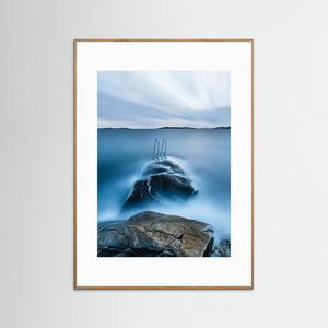 Vägen ner i havet – Smithska udden, Göteborg | Fine Art Print