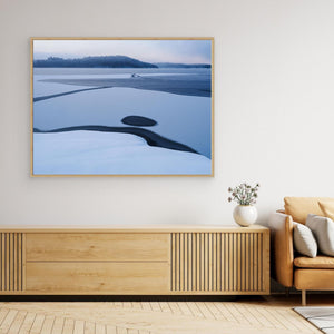 Rådasjön – Isens stillhet | Canvas