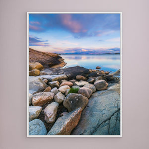 Där havet möter stenen - CANVAS
