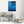 Blå vintertystnad - CANVAS